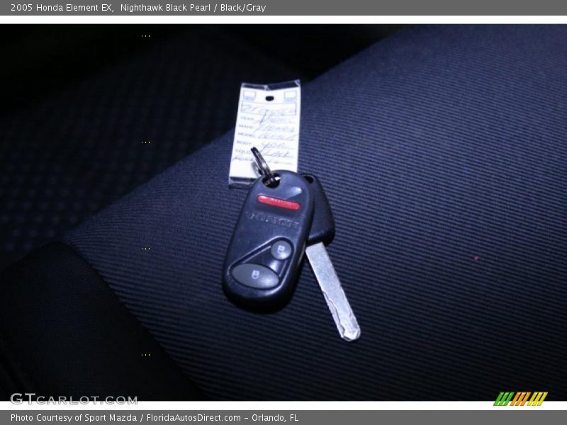 Nighthawk Black Pearl / Black/Gray 2005 Honda Element EX