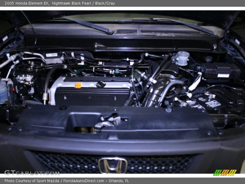 Nighthawk Black Pearl / Black/Gray 2005 Honda Element EX