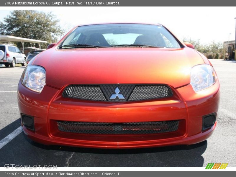 Rave Red Pearl / Dark Charcoal 2009 Mitsubishi Eclipse GS Coupe