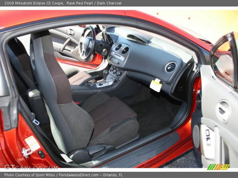Rave Red Pearl / Dark Charcoal 2009 Mitsubishi Eclipse GS Coupe