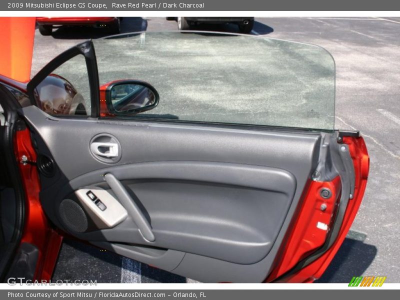 Rave Red Pearl / Dark Charcoal 2009 Mitsubishi Eclipse GS Coupe