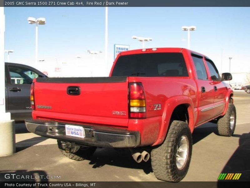 Fire Red / Dark Pewter 2005 GMC Sierra 1500 Z71 Crew Cab 4x4