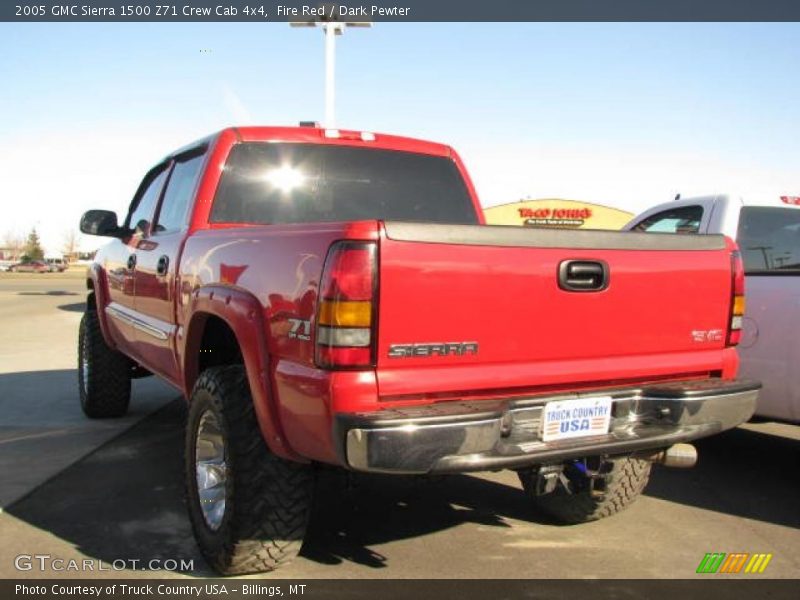 Fire Red / Dark Pewter 2005 GMC Sierra 1500 Z71 Crew Cab 4x4