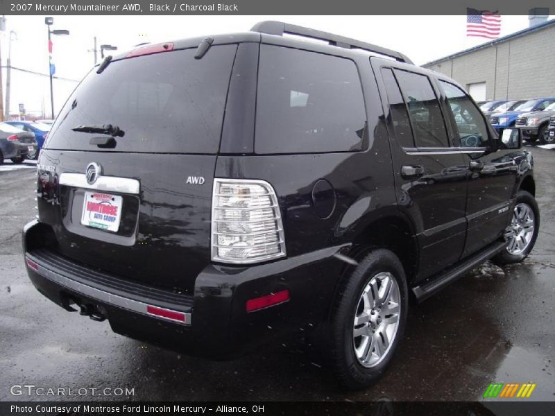 Black / Charcoal Black 2007 Mercury Mountaineer AWD