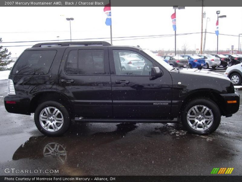 Black / Charcoal Black 2007 Mercury Mountaineer AWD