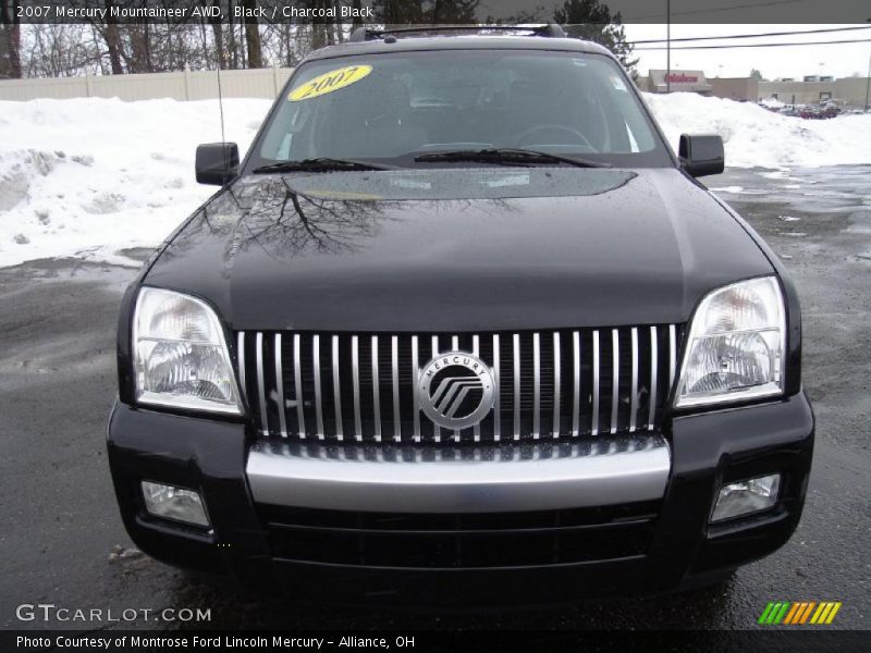 Black / Charcoal Black 2007 Mercury Mountaineer AWD