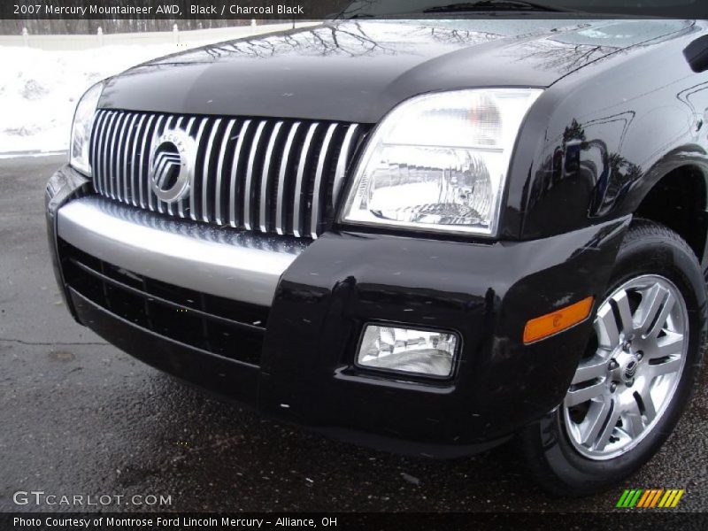 Black / Charcoal Black 2007 Mercury Mountaineer AWD