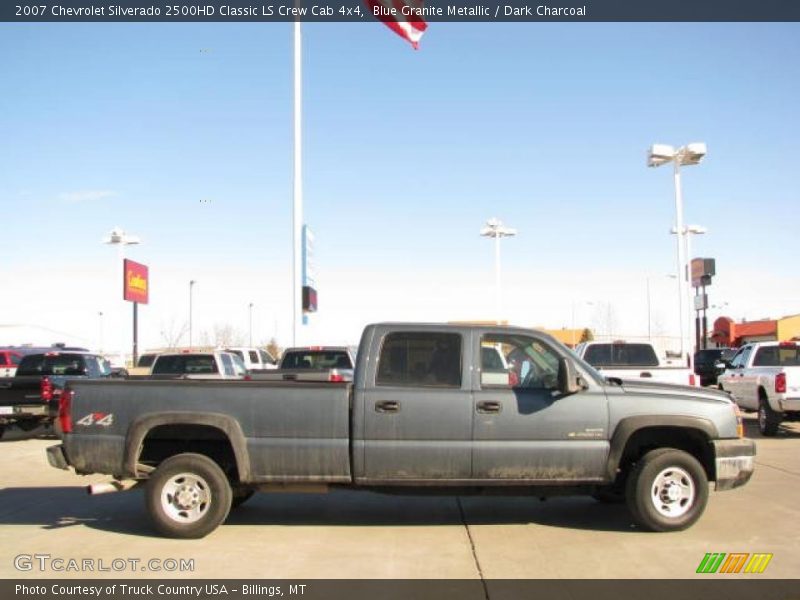 Blue Granite Metallic / Dark Charcoal 2007 Chevrolet Silverado 2500HD Classic LS Crew Cab 4x4