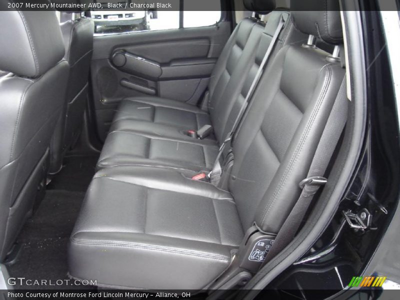 Black / Charcoal Black 2007 Mercury Mountaineer AWD