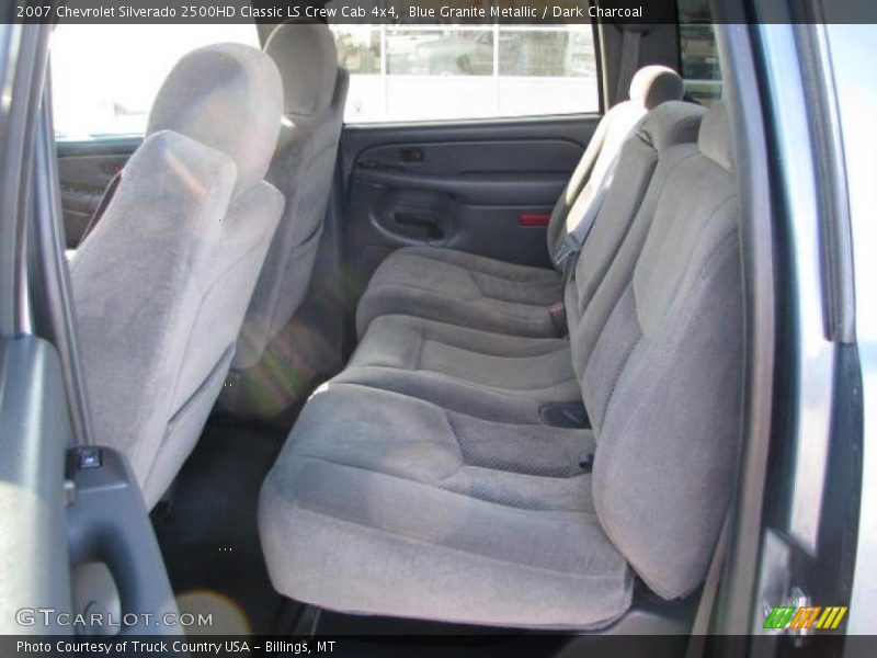 Blue Granite Metallic / Dark Charcoal 2007 Chevrolet Silverado 2500HD Classic LS Crew Cab 4x4
