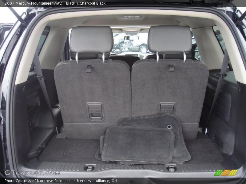 Black / Charcoal Black 2007 Mercury Mountaineer AWD