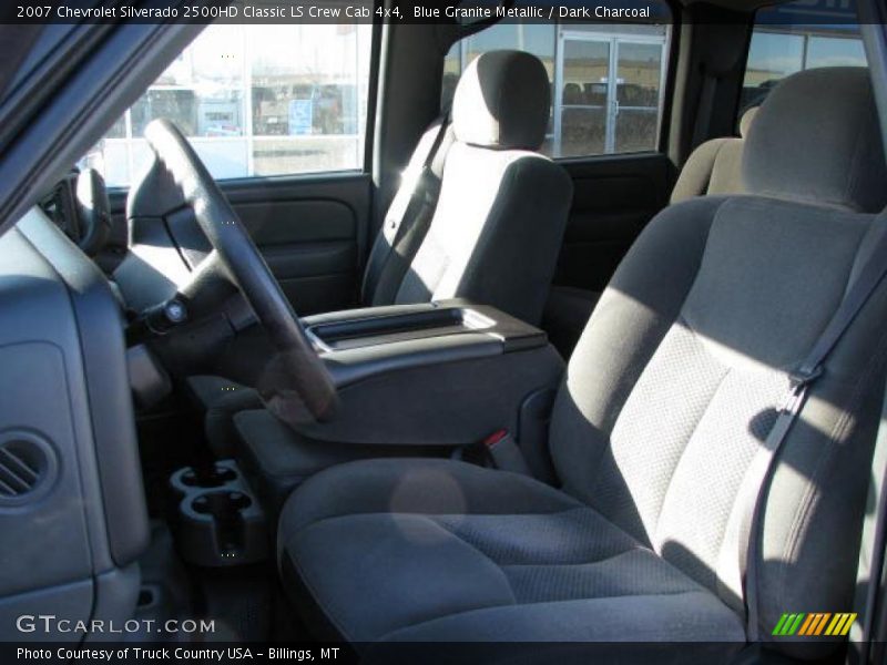 Blue Granite Metallic / Dark Charcoal 2007 Chevrolet Silverado 2500HD Classic LS Crew Cab 4x4