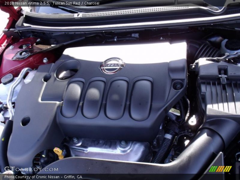 Tuscan Sun Red / Charcoal 2010 Nissan Altima 2.5 S