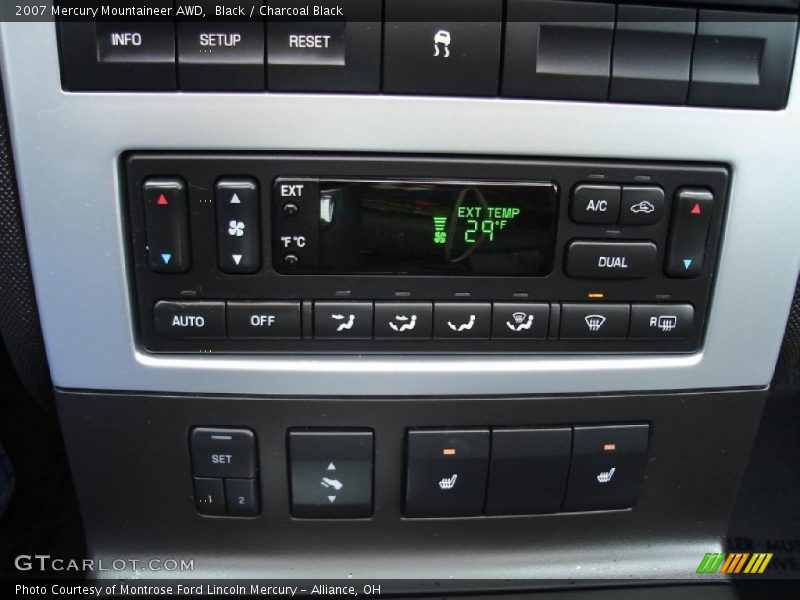 Black / Charcoal Black 2007 Mercury Mountaineer AWD