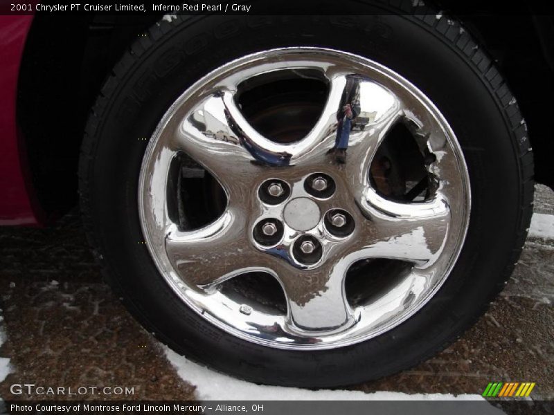 Inferno Red Pearl / Gray 2001 Chrysler PT Cruiser Limited