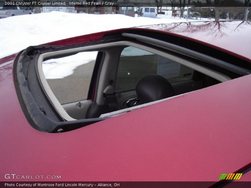 Inferno Red Pearl / Gray 2001 Chrysler PT Cruiser Limited