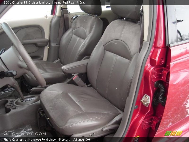 Inferno Red Pearl / Gray 2001 Chrysler PT Cruiser Limited