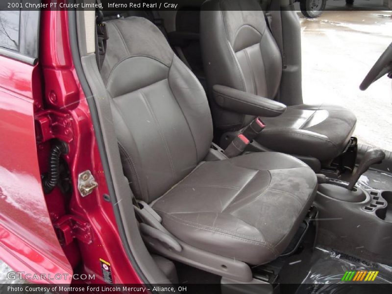 Inferno Red Pearl / Gray 2001 Chrysler PT Cruiser Limited