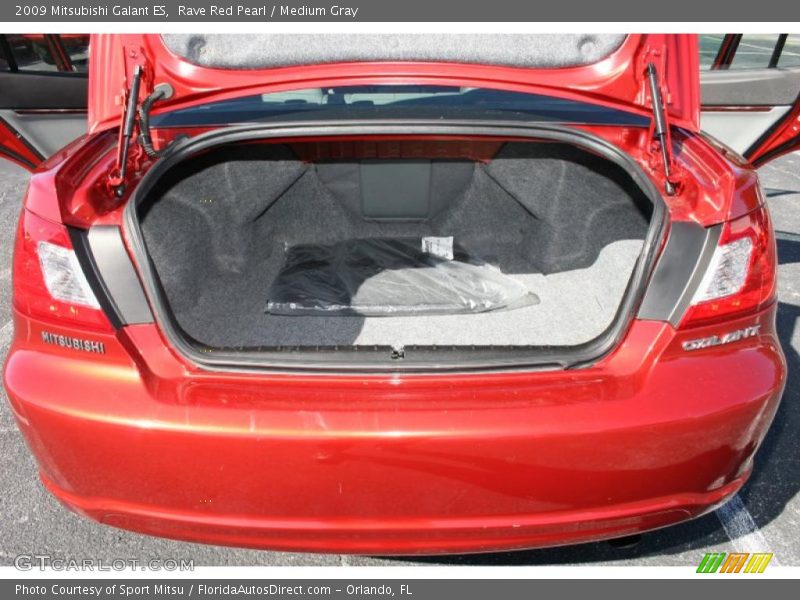 Rave Red Pearl / Medium Gray 2009 Mitsubishi Galant ES