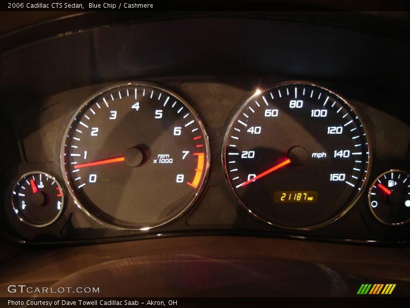 Blue Chip / Cashmere 2006 Cadillac CTS Sedan