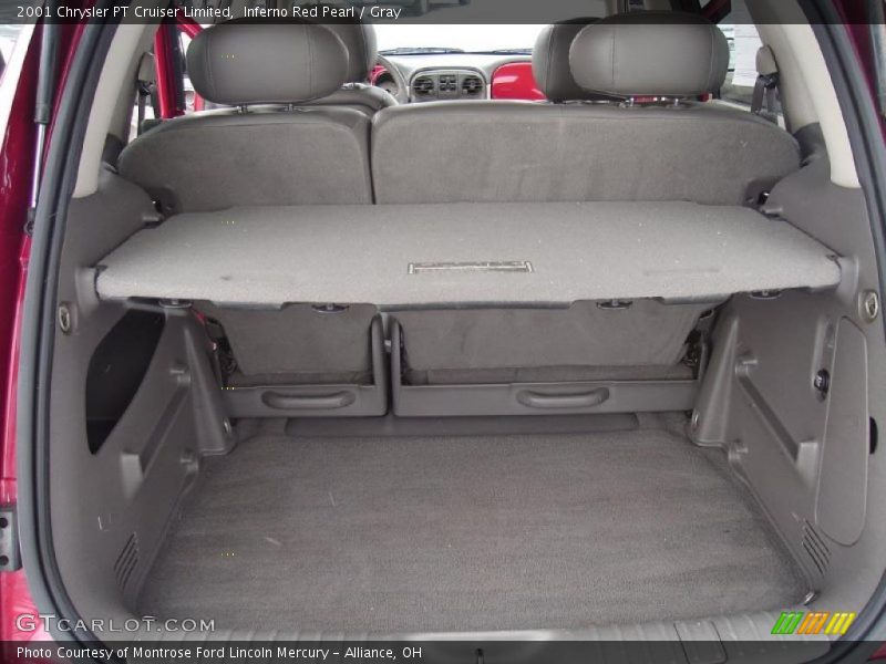 Inferno Red Pearl / Gray 2001 Chrysler PT Cruiser Limited
