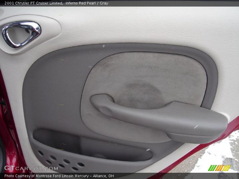 Inferno Red Pearl / Gray 2001 Chrysler PT Cruiser Limited