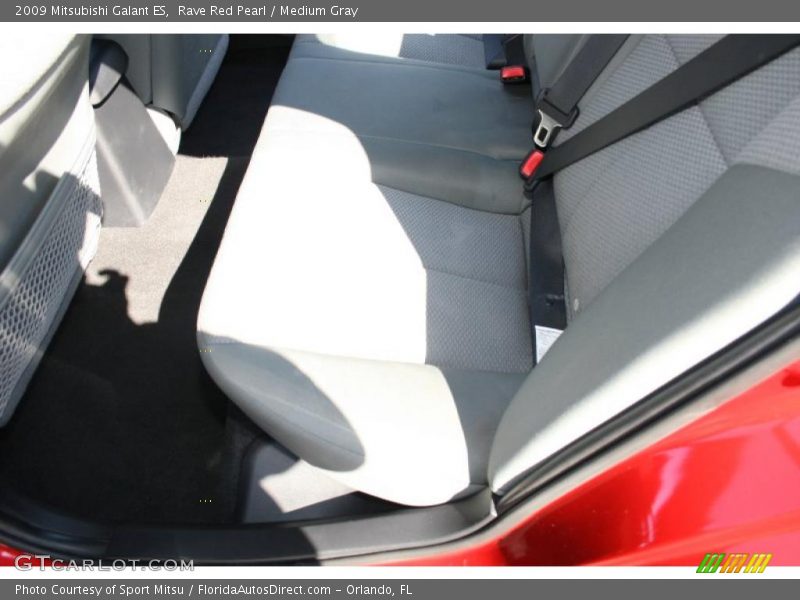 Rave Red Pearl / Medium Gray 2009 Mitsubishi Galant ES