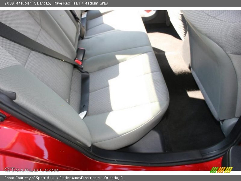Rave Red Pearl / Medium Gray 2009 Mitsubishi Galant ES