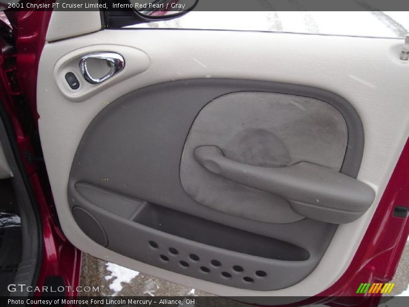 Inferno Red Pearl / Gray 2001 Chrysler PT Cruiser Limited