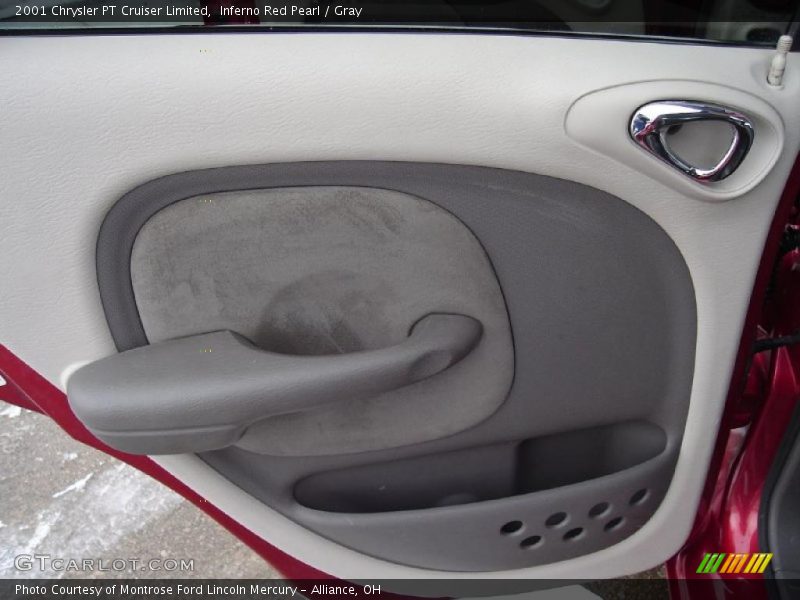 Inferno Red Pearl / Gray 2001 Chrysler PT Cruiser Limited