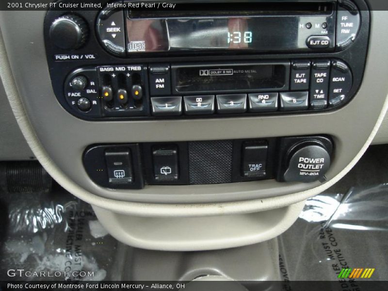 Inferno Red Pearl / Gray 2001 Chrysler PT Cruiser Limited