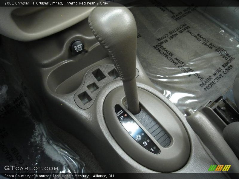 Inferno Red Pearl / Gray 2001 Chrysler PT Cruiser Limited