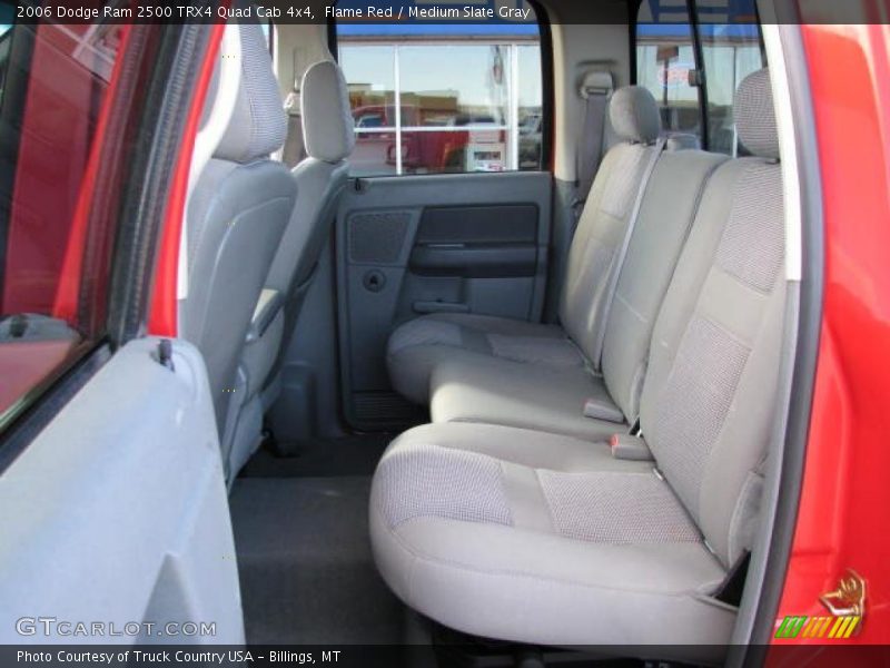 Flame Red / Medium Slate Gray 2006 Dodge Ram 2500 TRX4 Quad Cab 4x4