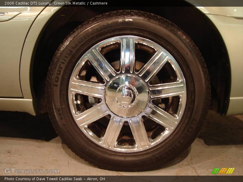 Green Silk Metallic / Cashmere 2006 Cadillac DTS Luxury