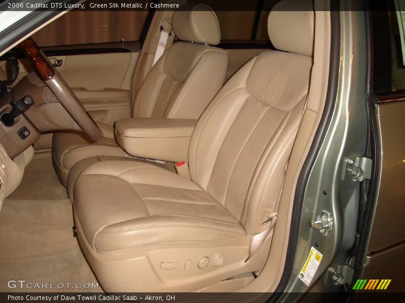 Green Silk Metallic / Cashmere 2006 Cadillac DTS Luxury
