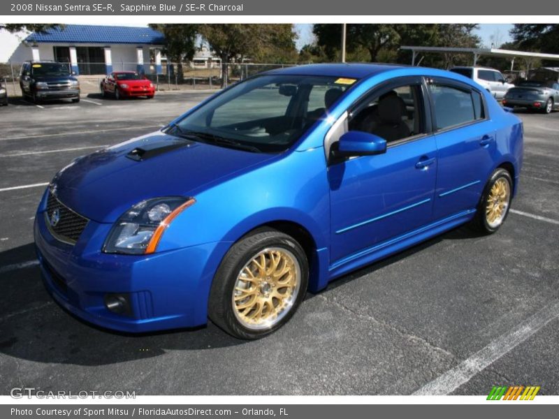 Front 3/4 View of 2008 Sentra SE-R