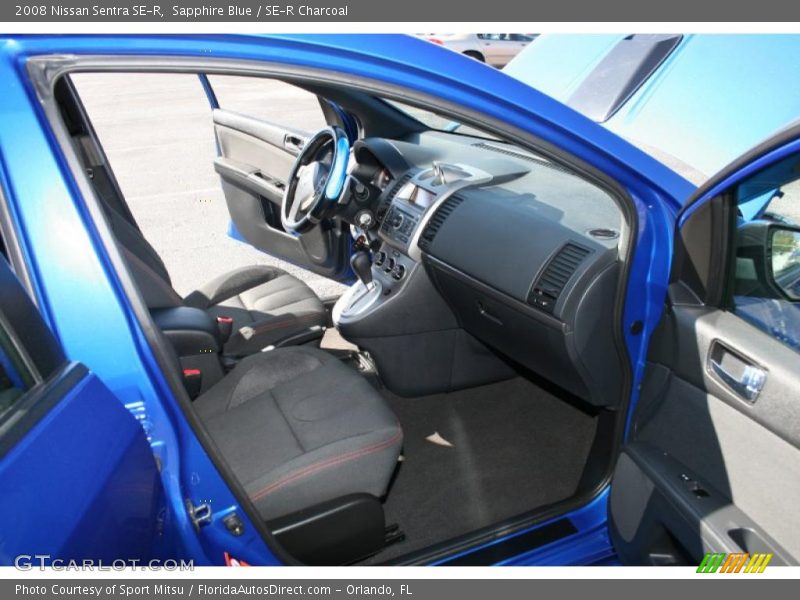 Sapphire Blue / SE-R Charcoal 2008 Nissan Sentra SE-R