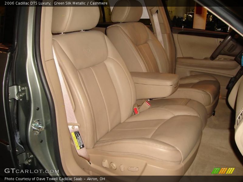 Green Silk Metallic / Cashmere 2006 Cadillac DTS Luxury