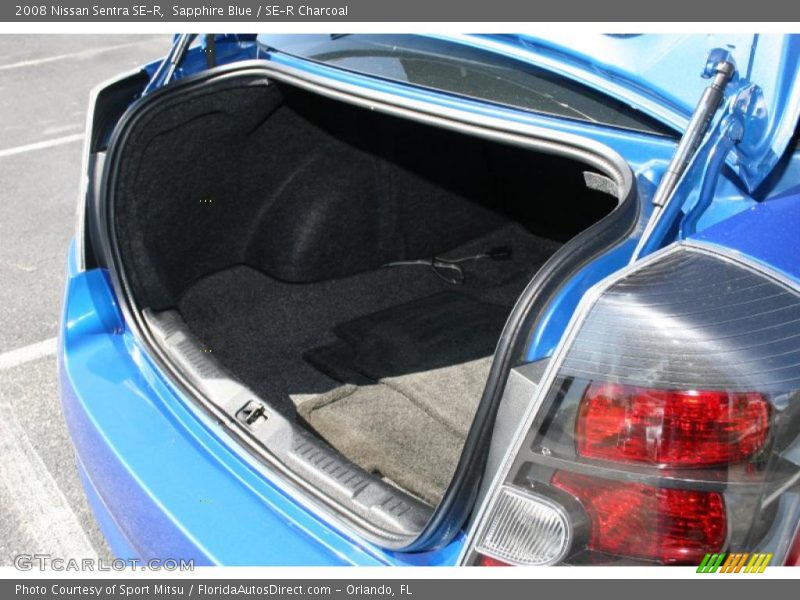 Sapphire Blue / SE-R Charcoal 2008 Nissan Sentra SE-R