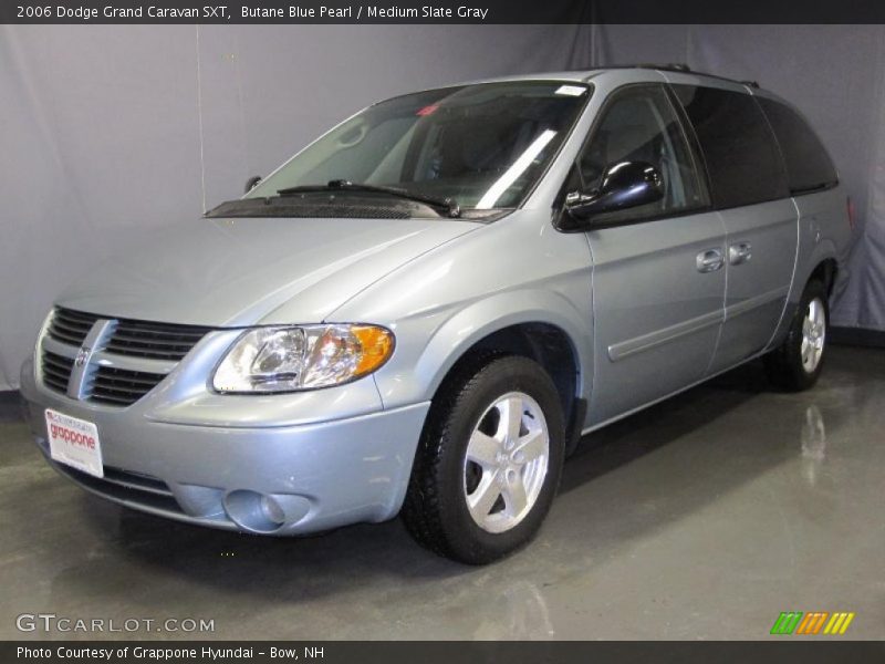Butane Blue Pearl / Medium Slate Gray 2006 Dodge Grand Caravan SXT