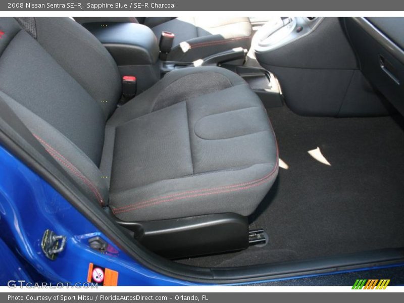 Sapphire Blue / SE-R Charcoal 2008 Nissan Sentra SE-R