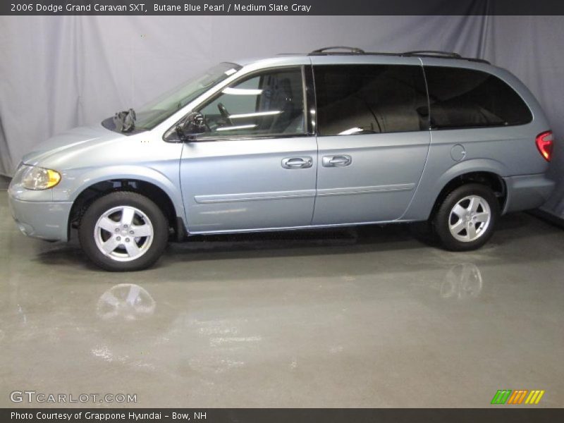 Butane Blue Pearl / Medium Slate Gray 2006 Dodge Grand Caravan SXT