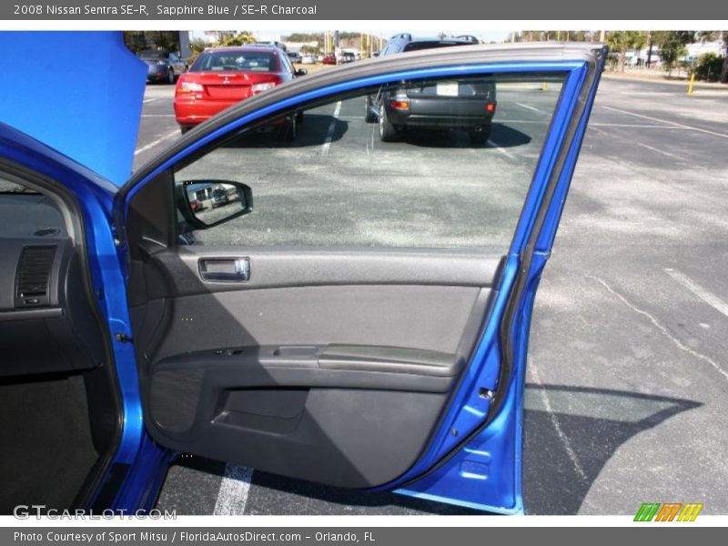 Sapphire Blue / SE-R Charcoal 2008 Nissan Sentra SE-R