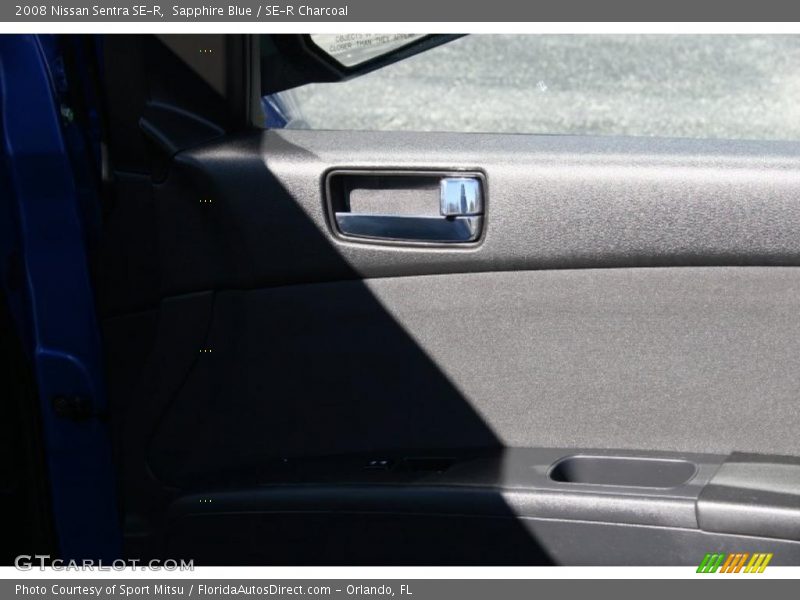 Sapphire Blue / SE-R Charcoal 2008 Nissan Sentra SE-R