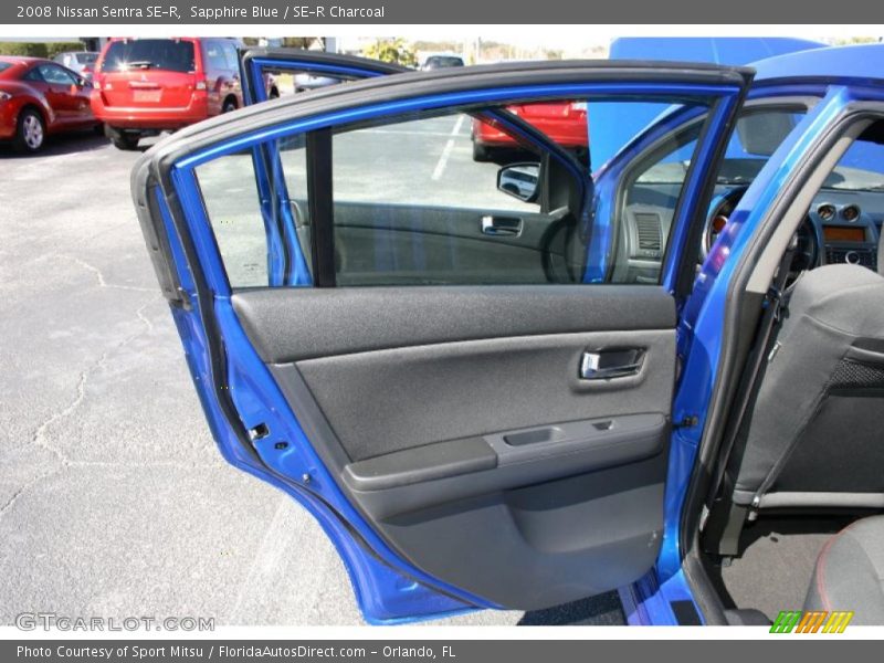 Sapphire Blue / SE-R Charcoal 2008 Nissan Sentra SE-R