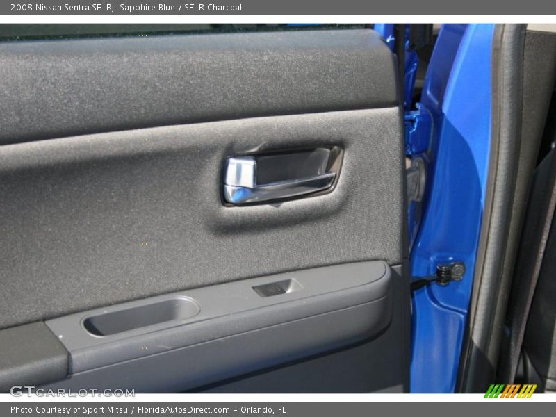 Sapphire Blue / SE-R Charcoal 2008 Nissan Sentra SE-R