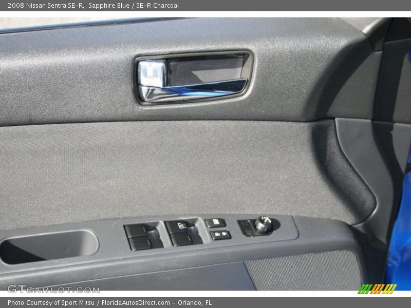 Sapphire Blue / SE-R Charcoal 2008 Nissan Sentra SE-R