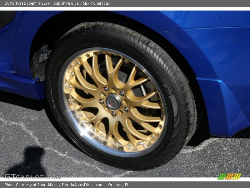 Sapphire Blue / SE-R Charcoal 2008 Nissan Sentra SE-R