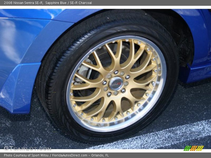 Sapphire Blue / SE-R Charcoal 2008 Nissan Sentra SE-R