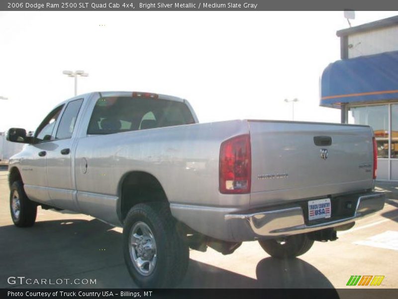 Bright Silver Metallic / Medium Slate Gray 2006 Dodge Ram 2500 SLT Quad Cab 4x4